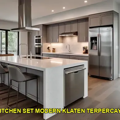 kitchen set modern klaten terpercaya